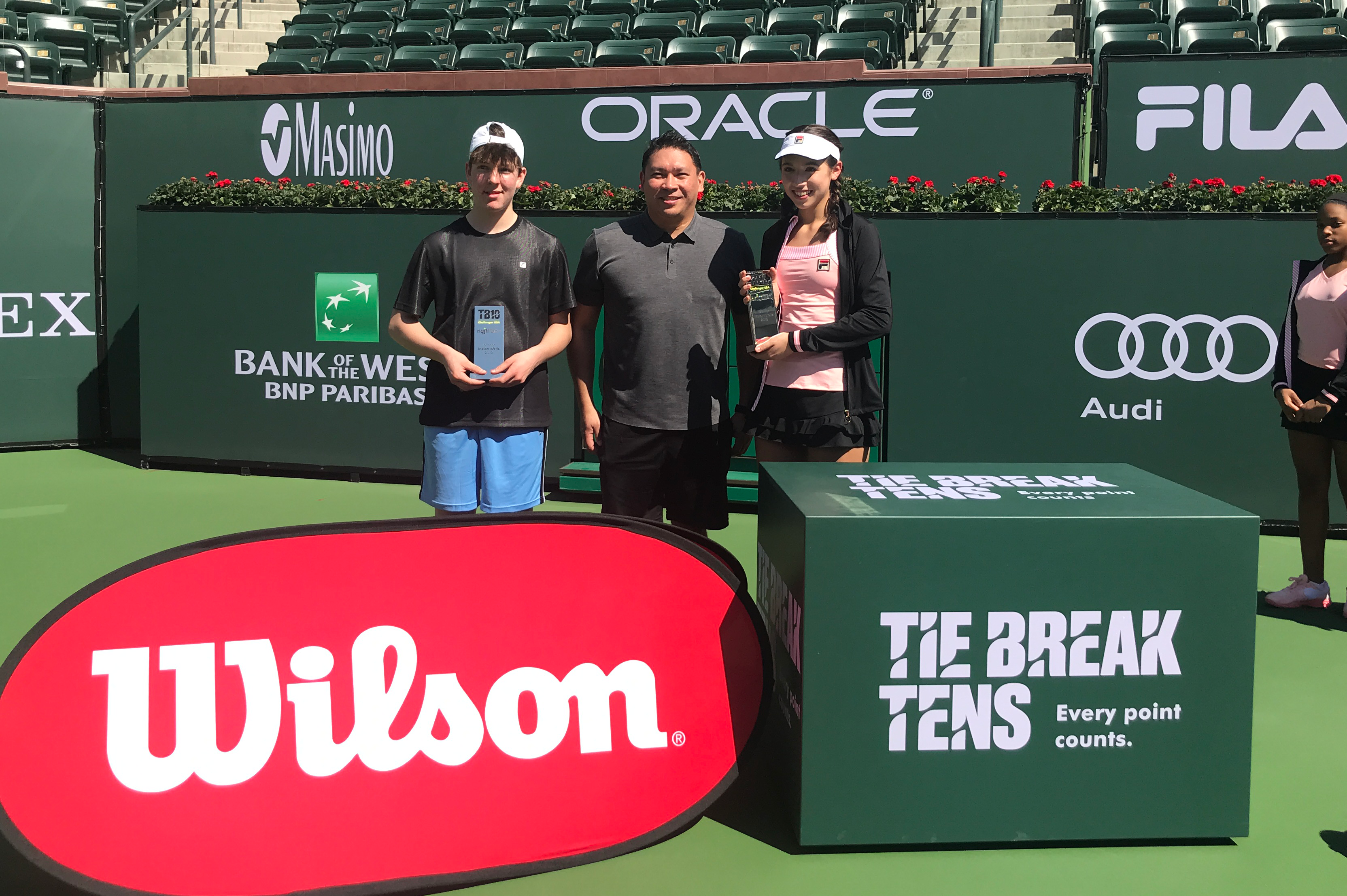 Photos: Tie Break Tens mixed doubles event at Indian Wells Tennis